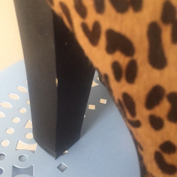 Jeffrey Campbell Cheetah Pink Lita Bootie 8 - Picture 4 of 5